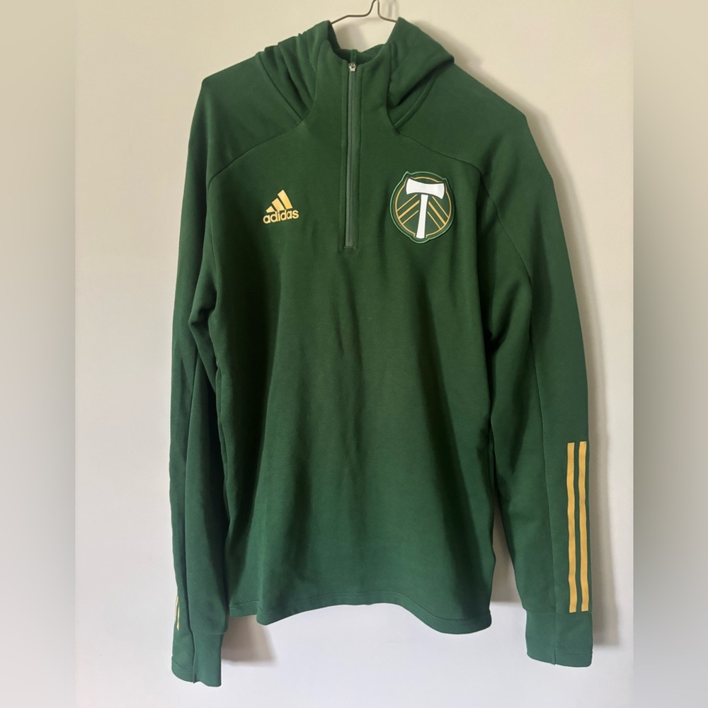 Adidas Portland Timbers Travel Jacket Hoodie Men’s M FI1531
